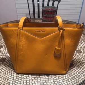 Michael Kors Whitney Pebbled Leather Tote